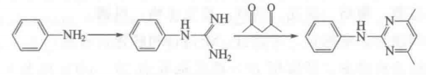 嘧霉胺的合成方法4