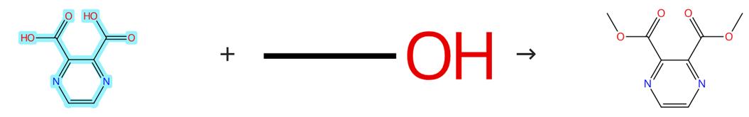 2,3-吡嗪二羧酸的酯化反應
