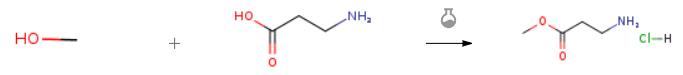 3-氨基丙酸甲酯鹽酸鹽的合成.png