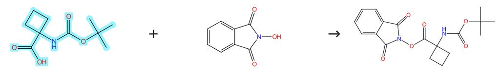 Boc-1-氨基環(huán)丁烷羧酸的酯化反應(yīng)