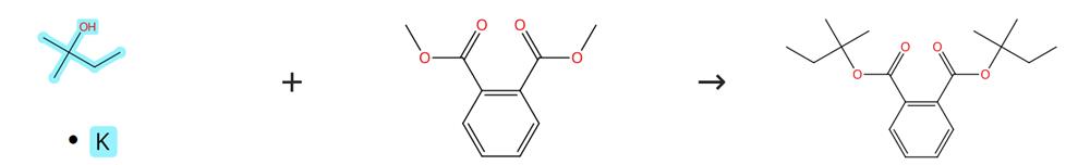 叔戊醇鉀參與的酯交換反應(yīng)