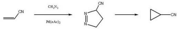 環(huán)丙基氰的合成方法