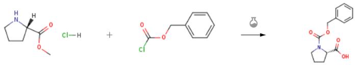 N-芐氧羰基-L-脯氨酸的合成3.png