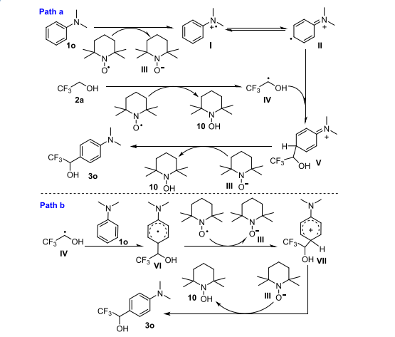 Reaction Mechanism of TEMPO