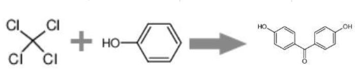 圖1 4,4'-二羥基二苯甲酮的合成反應(yīng)式.png