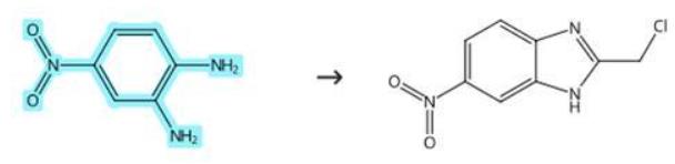 圖1 4-硝基鄰苯二胺的取代反應(yīng).png