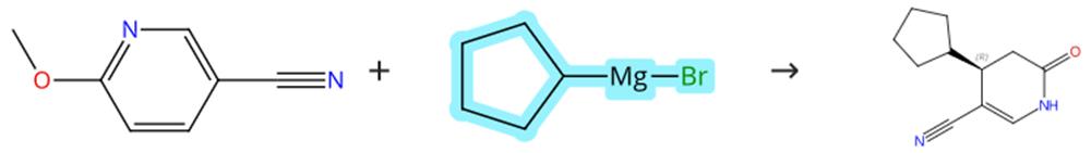 環(huán)戊基溴化鎂和吡啶氰的親核加成反應