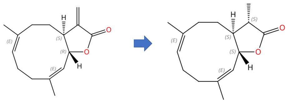 木香烴內(nèi)酯的藥理性質(zhì)與氫化反應