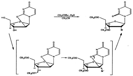 2,2'-脫水尿苷的酰化鹵化反應(yīng).png