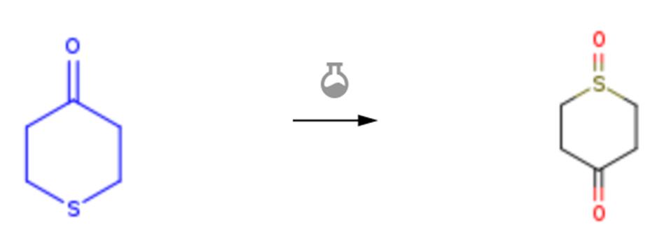 四氫噻喃-4-酮的氧化反應(yīng)