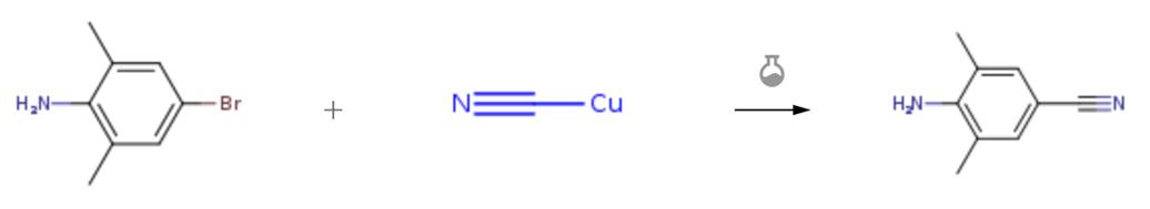 氰化亞銅的芳香親核取代反應(yīng)