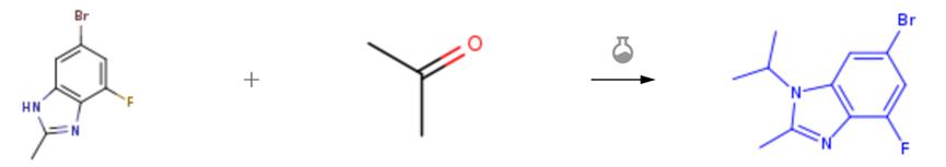 6-溴-4-氟-1-異丙基-2-甲基-1H-苯并[D]咪唑的制備方法