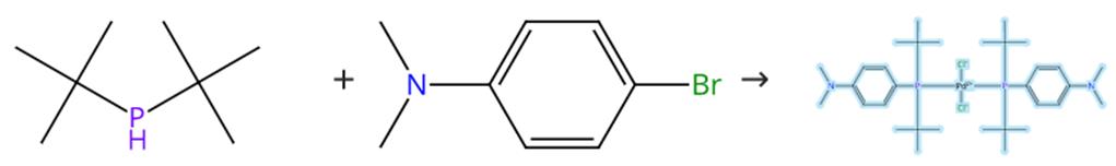 二氯二叔丁基-(4-二甲基氨基苯基)膦鈀(II)的制備方法與催化應(yīng)用