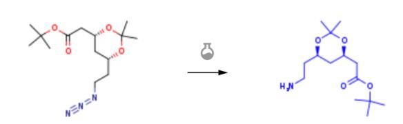 6-氨乙基-2,2-二甲基-1,3-二氧六環(huán)-4-乙酸叔丁酯的合成方法