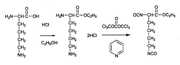 L-賴氨酸二異氰酸酯的合成步驟
