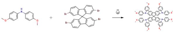 2,2',7,7'-四[N,N-二(4-甲氧基苯基)氨基]-9,9'-螺二芴的制備.png