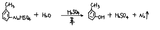 m-Cresol synthesis