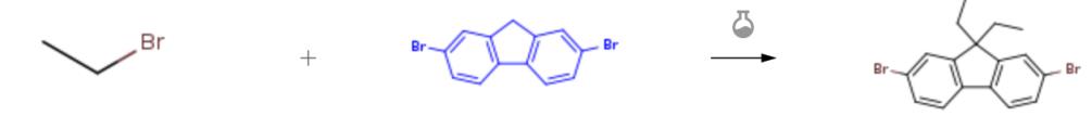 2,7-二溴芴的烷基化反應(yīng)