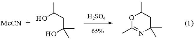 2,4,4,6-TETRAMETHYL-1-OXA-3-AZA-2-CYCLOHEXENE synthesis route