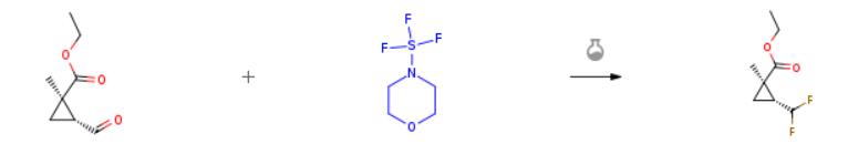 三氟化硫嗎啉的脫氧氟代反應
