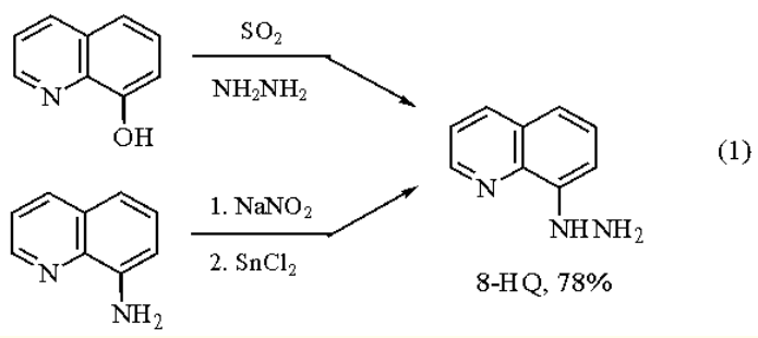 8-hydrazinylquinoline hydrochloride synthesis