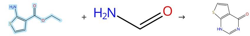 2-氨基噻吩-3-甲酸乙酯的環(huán)化反應(yīng)