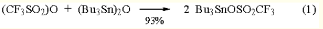 TRIBUTYLTIN TRIFLUOROMETHANESULFONATE synthesis