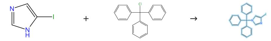 1-三苯甲基-4-碘咪唑的制備與化學(xué)性質(zhì)