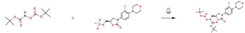 (R)-N-[3-(3-氟-(4-嗎啉基)苯基)-2-氧代-5-唑烷基]甲醇甲磺酸酯的應(yīng)用2.png