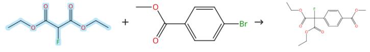 2-氟丙二酸二乙酯的偶聯(lián)反應(yīng)