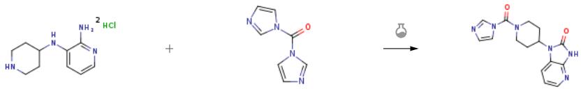 1-(1-(1H-咪唑酸乙酯-1-羰基)吡啶-4-YL)-1H-咪唑[4,5-B]吡啶-2(3H)-酮的合成2.png