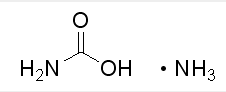 ammonium carbamate; ammonium carbaminate; carbamic acid ammonium