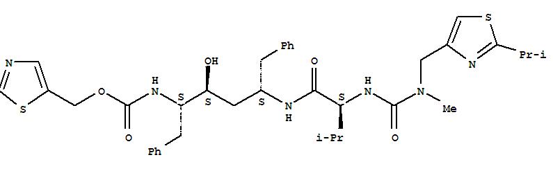 Molecular Structure of 155213-67-5 (Ritonavir)