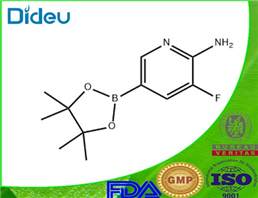 3-fluoro-5-(4,4,5,5-tetramethyl-1,3,2-dioxaborolan-2-yl)pyridin-2-amine