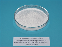 Methyl 3-chloro-5-aminosulfonyl-1-methylpyrazole-4-carboxylate