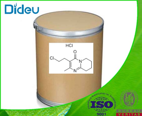 3-(2-Chloroethyl)-2-methyl-6,7,8,9-tetrahydro-4H-pyrido[1,2-a]pyrimidin-4-one hydrochloride