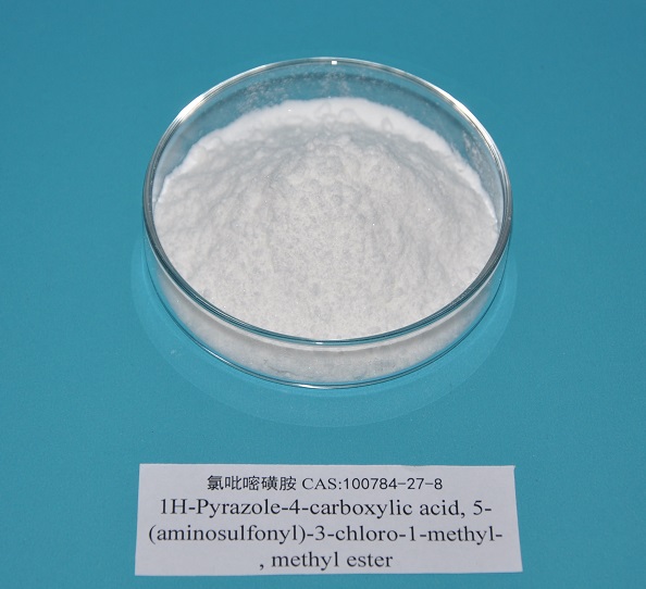 Methyl 3-chloro-5-aminosulfonyl-1-methylpyrazole-4-carboxylate