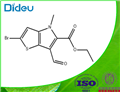 ethyl 2-broMo-6-forMyl-4-Methyl-4H-thieno[3,2-b]pyrrole-5-carboxylate