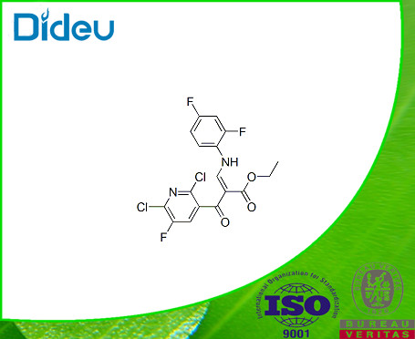 Ethyl-2-(2,6-dichlor-5-fluorpyridin-3-carbonyl)-3-(2,4-difluorphenylamino)-acrylat