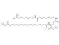 1118767-16-0 (S)-22-(tert-butoxycarbonyl)-43,43-dimethyl-10,19,24,41-tetraoxo-3,6,12,15,42-pentaoxa-9,18,23-triazatetratetracontanoic acid