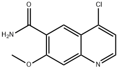 4-chloro-7-methoxyquinoline-6-carboxamide