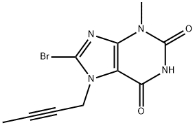 8-Bromo-7-(2-butynyl)-3,7-dihydro-3-methyl-1H-purine-2,6-dione