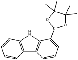 1-(4,4,5,5-Tetramethyl-[1,3,2]dioxaborolan-2-yl)-9H-carbazole 