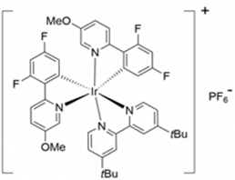 [Ir (dFOMeppy)2(5, 5 DCF)3Bpy)] PF6