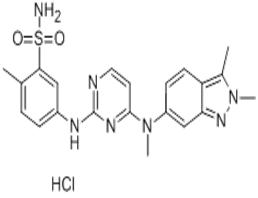 Pazopanib Hcl