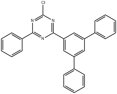 2-Chloro-4-phenyl-6-(5-phenyl-[1,1'-biphenyl]-3-yl)-1,3,5-triazine