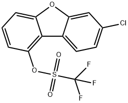 7-Chlordibenzo[b,d]furan-1-yltrifluoromethanesulfonate