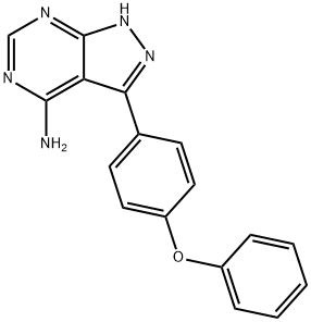 3-(4-phenoxyphenyl)-1H-pyrazolo[3,4-d]pyrimidin-4-amine