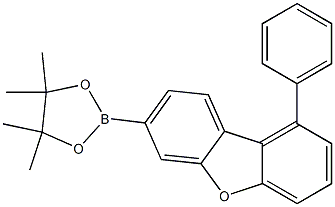 4,4,5,5-tetramethyl-2-(9-phenyldibenzo[b,d]furan-3-yl)-1,3,2-dioxaborolane