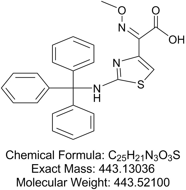 Triphenylmethyl Ceftiofur Oxime